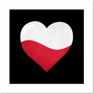 The flag of poland Posters and Art